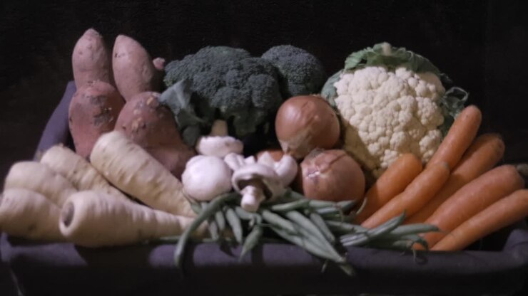 Fresh seasonal vegetables