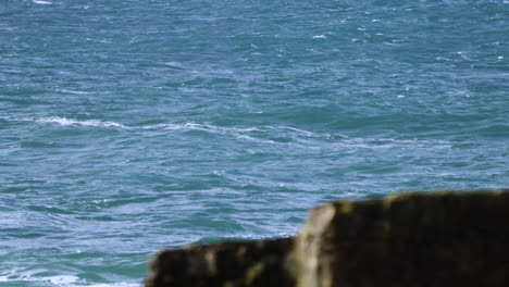 Rough-ocean-swirls-and-gurgles-behind-the-rocks