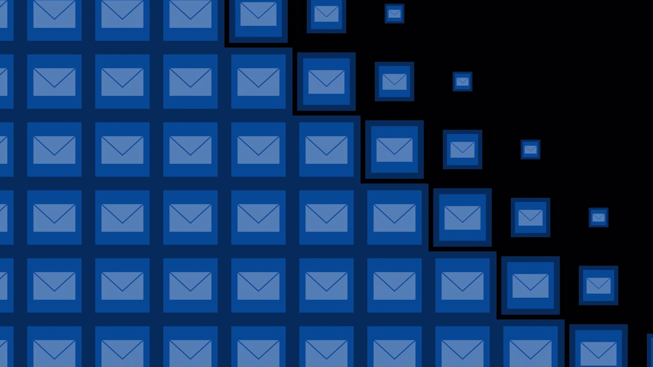 Sfondo con motivo di email