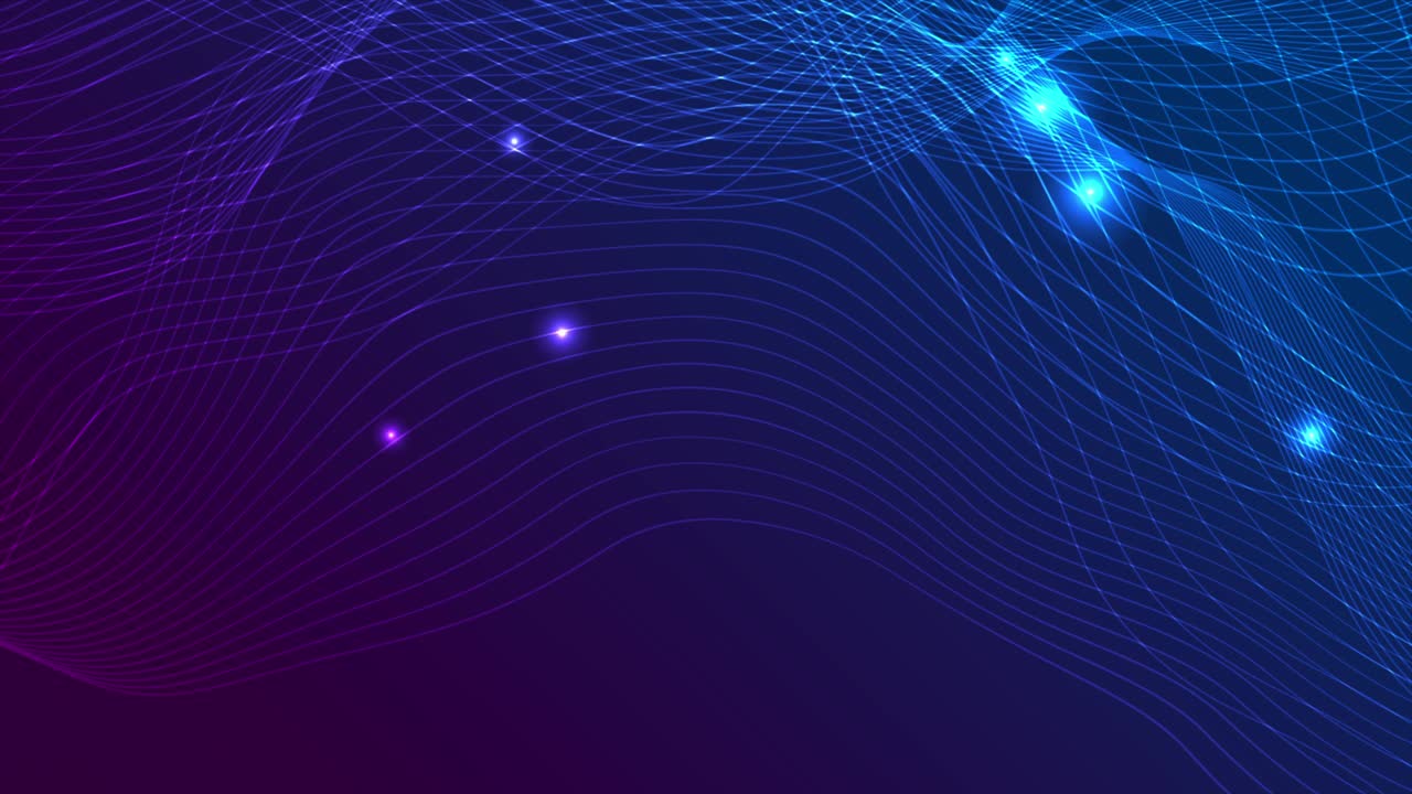 Abstract futuristic smooth shiny waves motion background