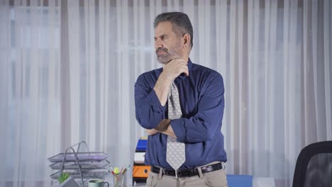 Confused-thoughtful-businessman-standing-in-office.