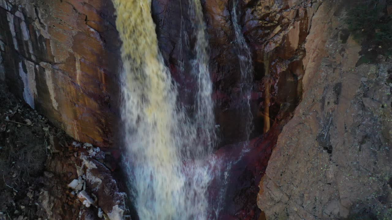 River in Rocky Mountains Tilt up