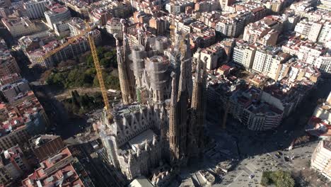 Maravillosa-Vista-De-La-Catedral-De-La-Sagrada-Familia