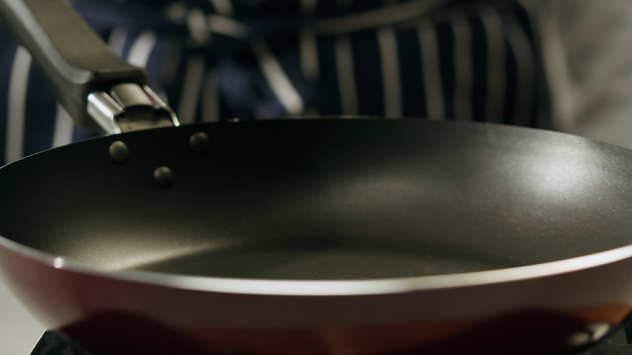 Toasting Bread in a Pan