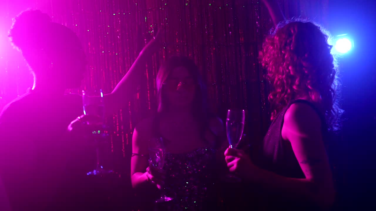 People celebrating at a party