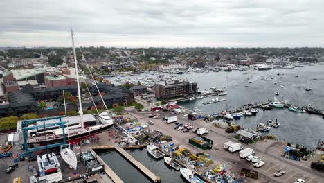 Segelboote,-America&#39;s-Cup,-Newport-Rhode-Island