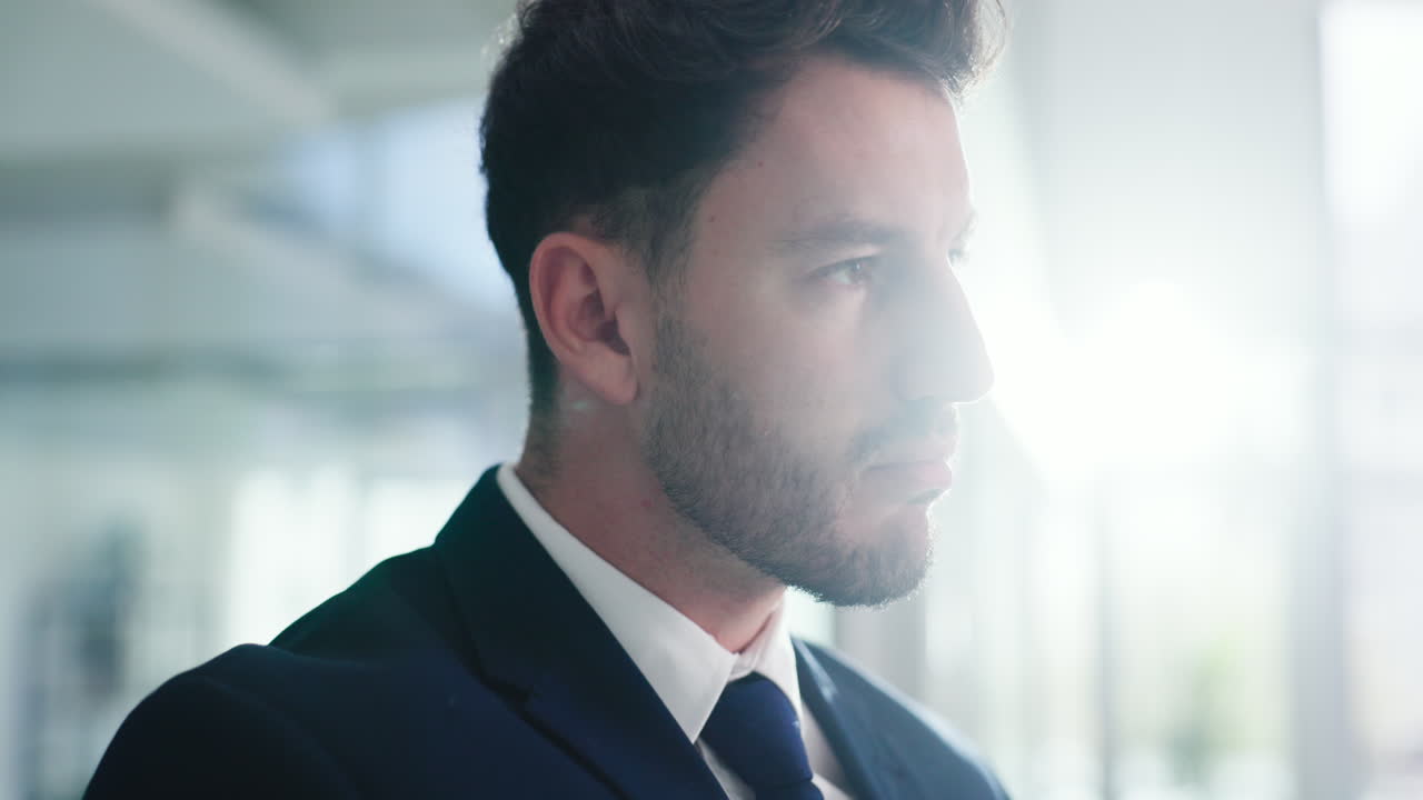 Pensive Businessman