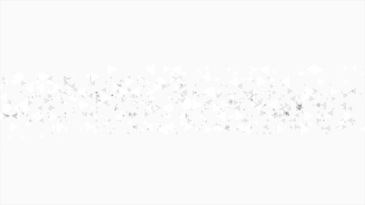 abstract cinza movendo triângulos geométricos animação de vídeo