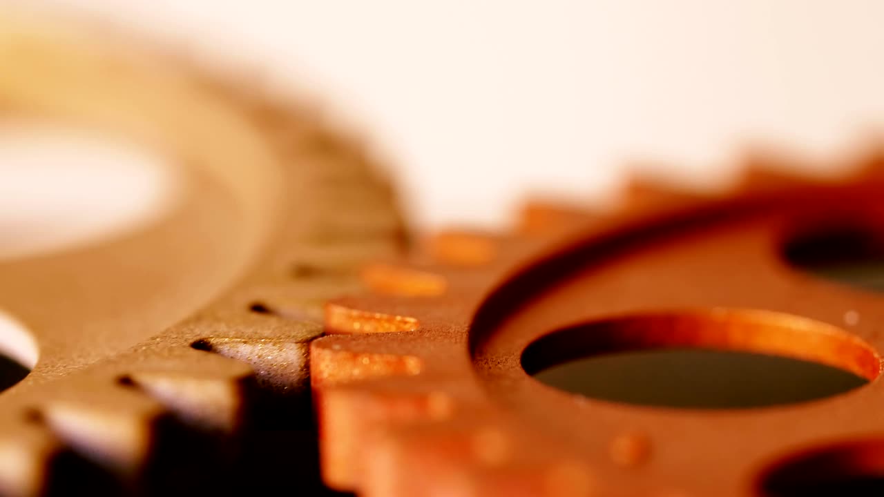 ideas, progress concept wheels running:- macro