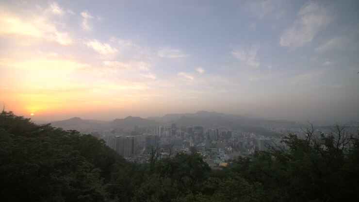 Seoul Skyline at Sunset 15