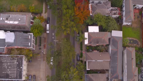 Birds-eye-view-of-homes-in-New-Orleans,-Louisiana