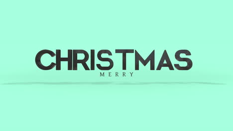 Elegance-style-Merry-Christmas-text-on-green-gradient