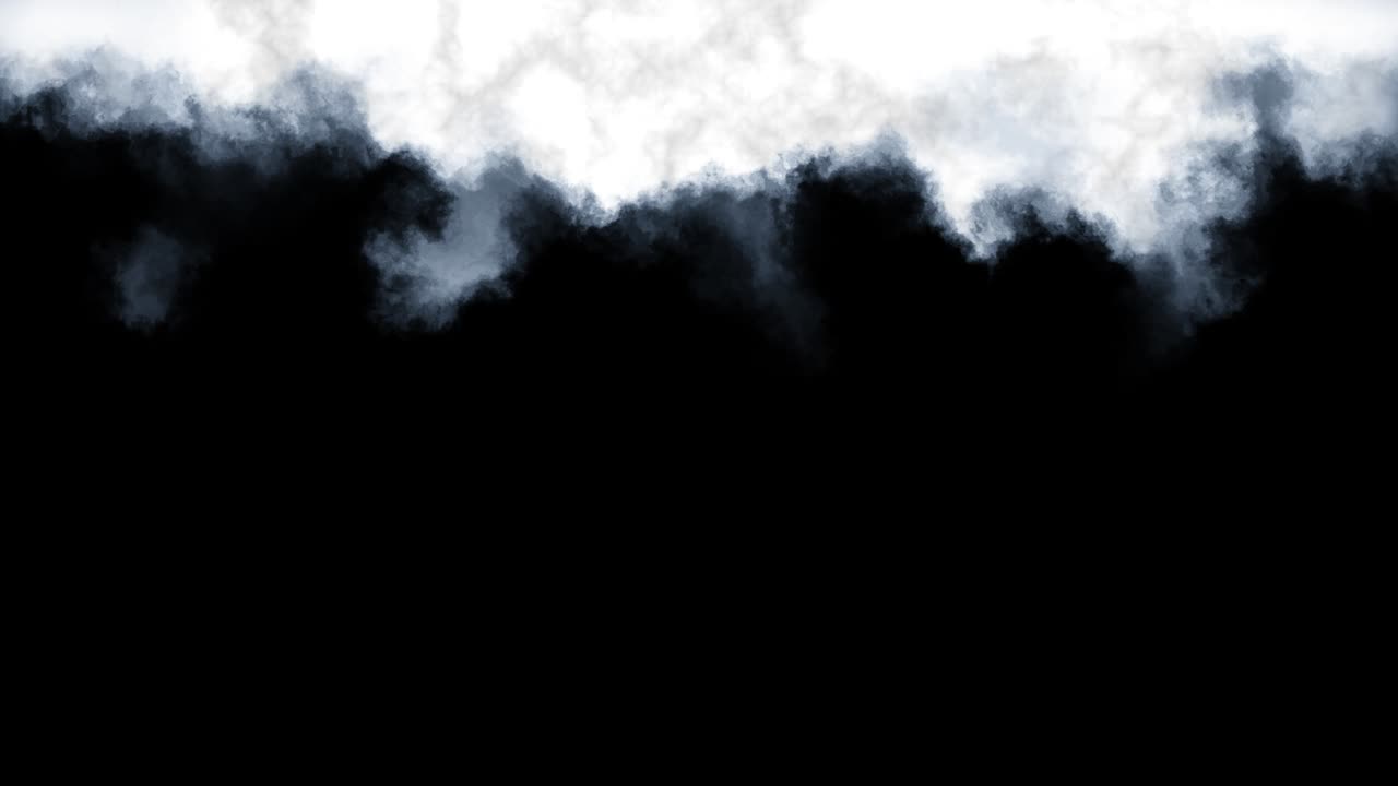 검은 바탕에 4k 색 구름 루프