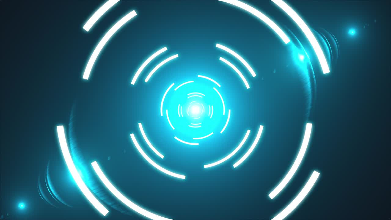 rendering 3d de fondo web. líneas de trazo giratorias que forman un túnel, generado por computadora