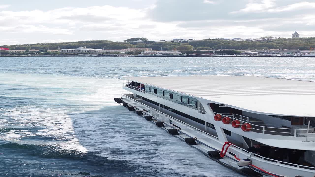 이스탄불 보스포루스의 페리