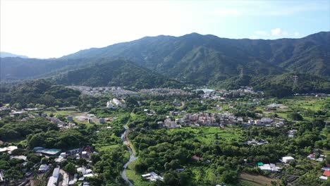 exclusive high end neighborhood surrounded with green forest in hong kong