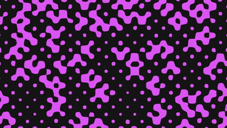 futuristic black and purple abstract pattern chaotic, swirling design of irregular shapes