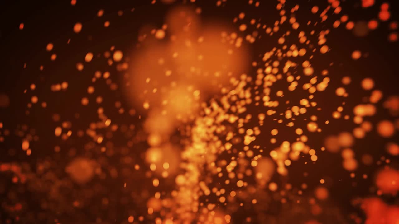 las chispas de fondo