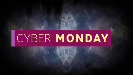 Animation-of-cyber-monday-text-over-dark-background