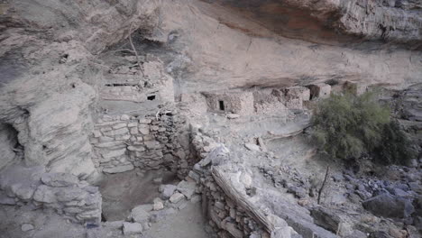 Pueblo-Abandonado-En-Las-Montañas-De-Omán.