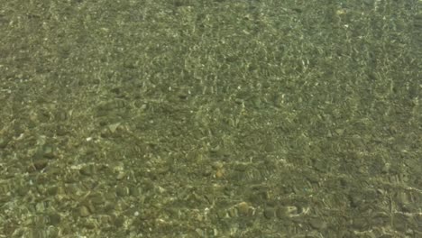 gentle ripples on the surface of the lake creating a calming and zen atmosphere