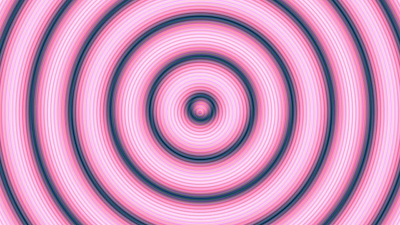Hypnotic circles. Hypnotism. Psychedelic. Hallucinations.