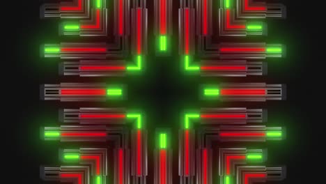 abstract futuristic neon light patterns