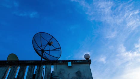 antenna communication satellite dish and sky