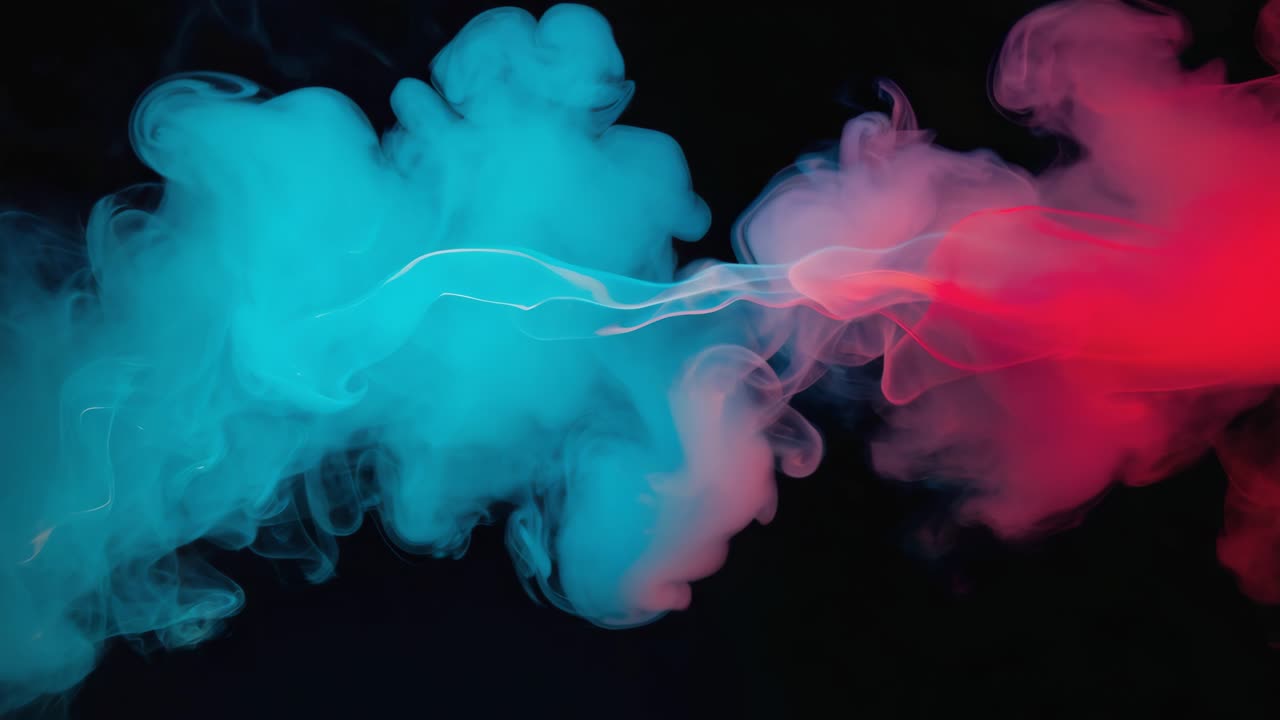 Abstract Smoke Art