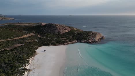 la playa de wharton, la gran bahía australiana, australia occidental