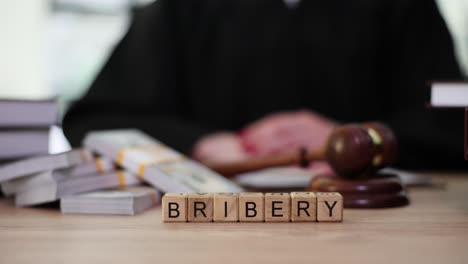 concept of bribery and corruption in the legal system