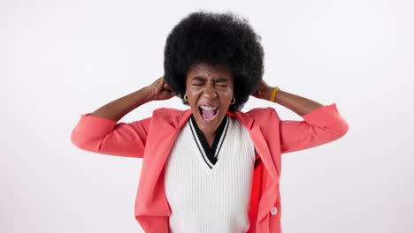 excited woman celebrating success