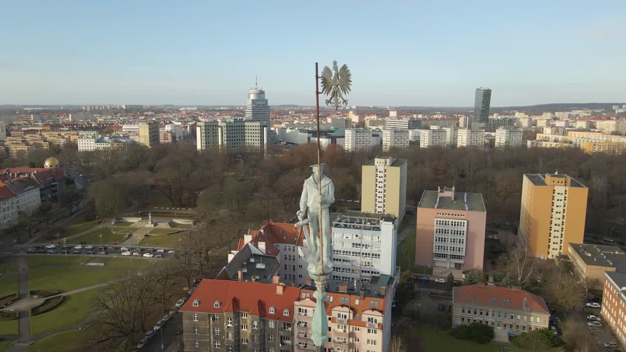 lugar famoso en szczecin, polonia