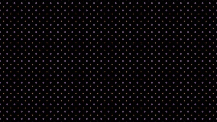 Abstract Geometric Pattern with Circles and Stars