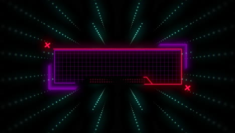pantalla de computadora digital con elementos hud