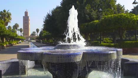 Fountain-at-Koutoubia-Mosque