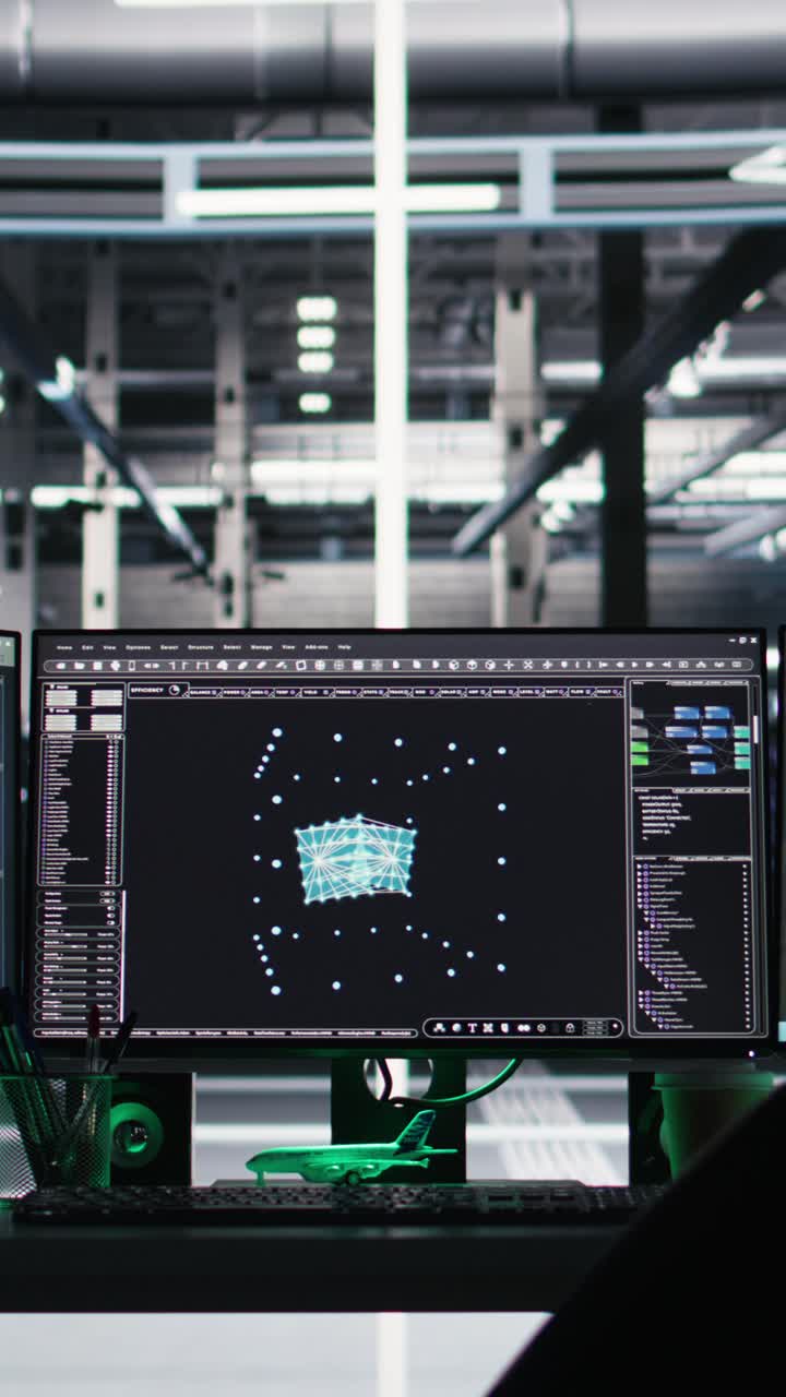 Vertical Video Visual Programming Systems In Data Center Tracking System Integrity