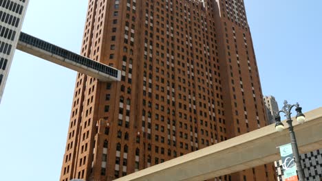 Train-Passing-Through-Downtown-Detroit