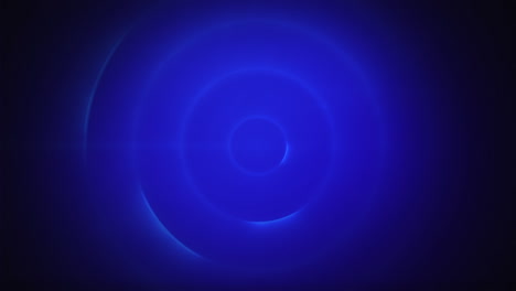 explosion on blue background