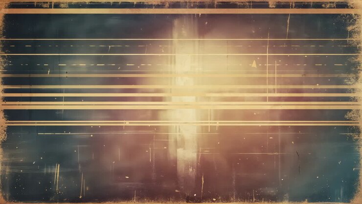 Vintage Abstract Background with Distressed Texture and Light Effects