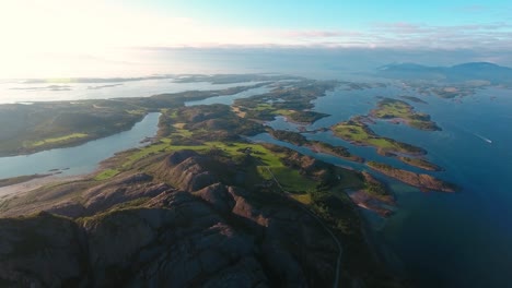 bronnoysund, la hermosa naturaleza de noruega