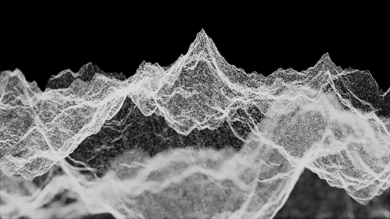 미래의 홀로그램 지형 환경