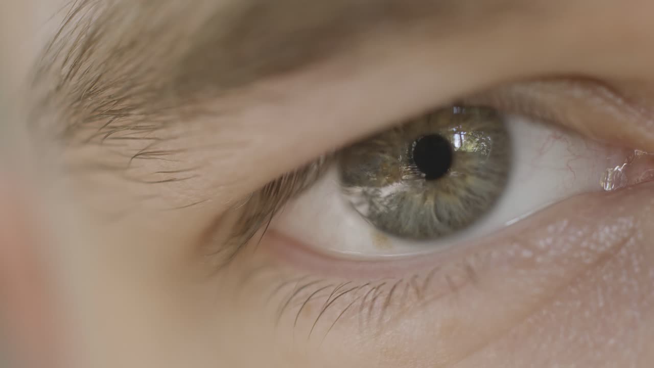 사람의 눈의 클로즈업