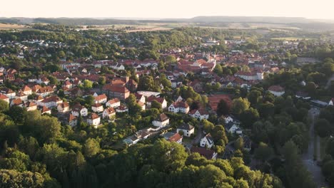 Aerial-view-of-German-town---Hannover