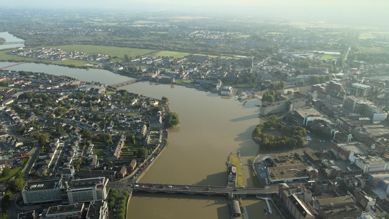 Aerial View of Wexford, Ireland