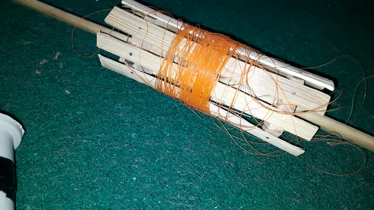 나무 카이트 스풀 강철 피르키 (차르키) 카이트 현 스풀