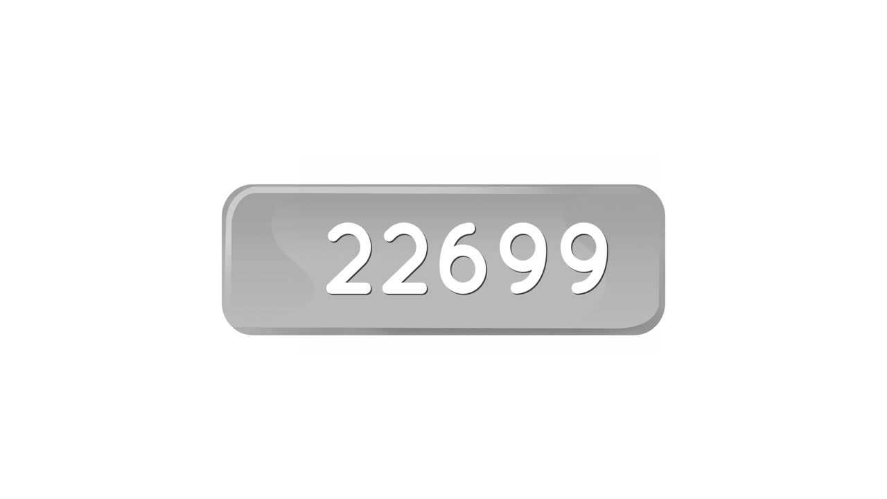 Grey box with numbers counting up 4k