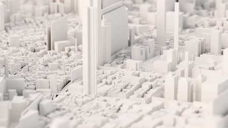 modelo de paisaje urbano abstracto