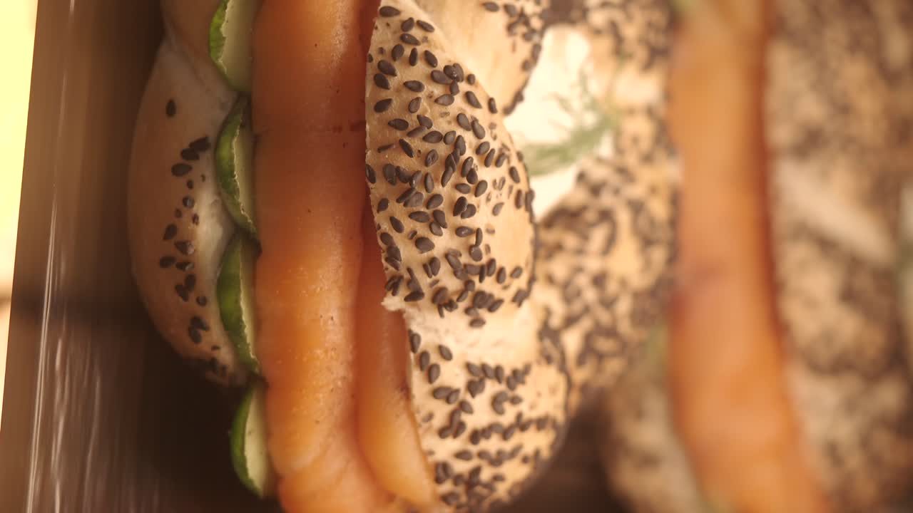 Smoked Salmon Sandwiches