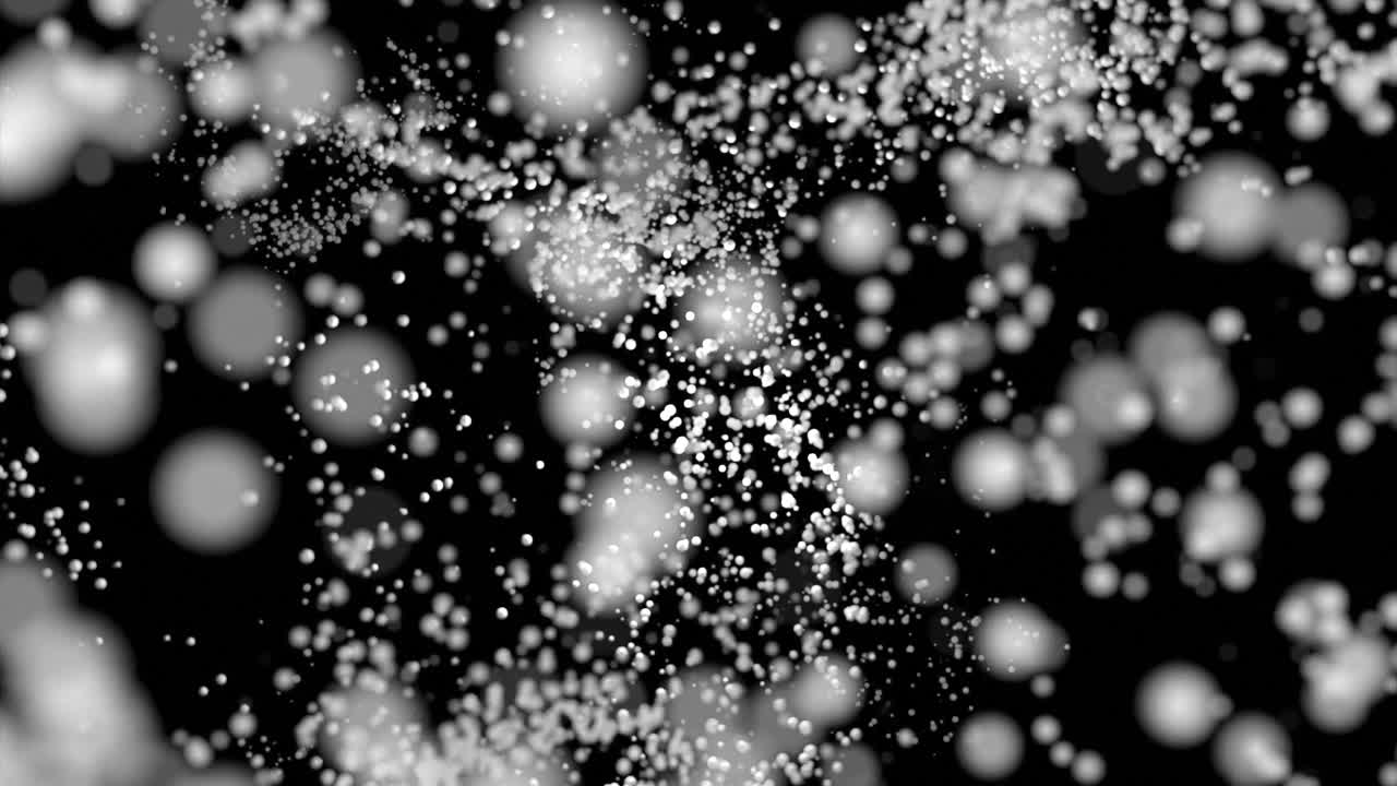 абстрактное движение частиц